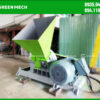 Máy băm gỗ 5 tấn được GREEN MECH lắp đặt tại Bình Dương