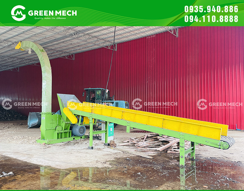 Lựa chọn máy băm gỗ GREEN MECH theo nguồn nguyên liệu và nhu cầu sản xuất.